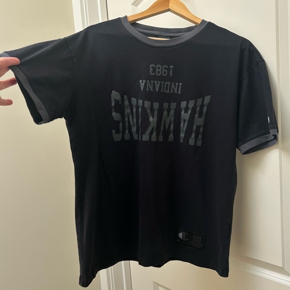 Champion X Stranger Things Short Sleeve T-Shirt - Picture 7 of 8